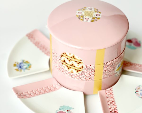 ポーセラーツ　銀座　メルシー銀座　お重　 (1)